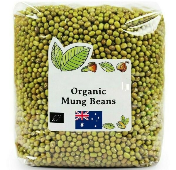 ORGANIC MUNG BEAN SEEDS High Germination Rate Top Quality Sprout Veg Aus grown